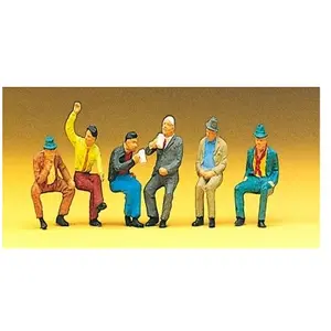 Preiser Modélisme Ho : Figurines : Personnes Assises-Preiser pas cher