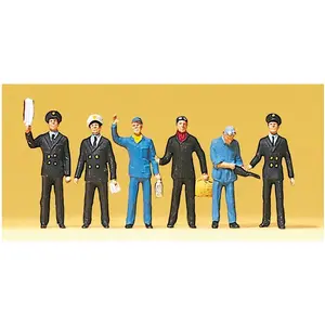 Preiser Modélisme HO : Figurines - Cheminots français pas cher