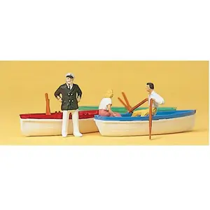 Preiser Modélisme HO Figurines : Location de bateaux pas cher