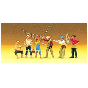 Comparateur de prix : Preiser Modélisme Ho : Figurines : Pêcheurs À La Ligne-Preiser