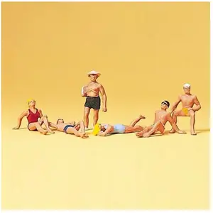 Comparateur de prix : Preiser 10071 Recreation Sports Bathers Reclining pkg(6) HO Scale Figure