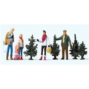 Comparateur de prix : Figurine Vendre des sapins de Noël  - Preiser Figurines pour trains  - PR10627 