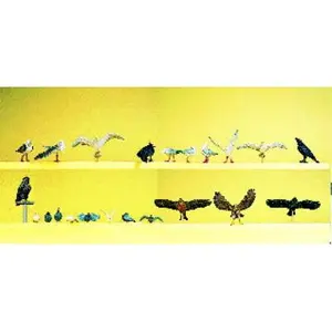 Preiser pigeons,corbeaux etc... pas cher