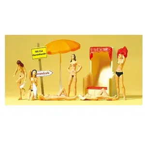 Figurine À la plage - Preiser Figurines pour trains - PR10107 pas cher