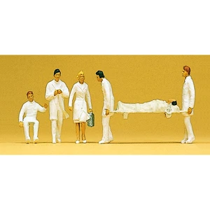 Comparateur de prix : Preiser Modélisme HO : Figurines - Medecins urgentistes