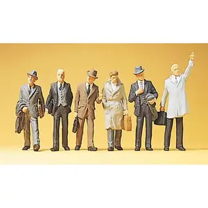 Preiser Modélisme HO : Figurines - Hommes d'affaires pas cher