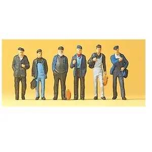 Comparateur de prix : Figurine Ouvriers et dockers - Preiser Figurines pour trains - PR10350