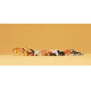 Comparateur de prix : Modélisme Ho Figurines : Chiens Et Chats-Preiser