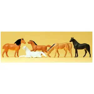 Preiser Modélisme Ho Figurines : Chevaux-Preiser pas cher