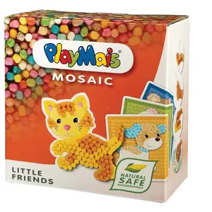 Comparateur de prix : JBM Jeu de loisirs créatifs - PLAYMAIS - Animaux de Compagnie - 2300 flocons et 6 cartes éducatives