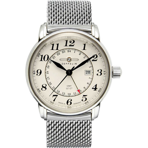 Comparateur de prix : Montre Zeppelin  7642M-5, Quartz, 43mm, 5ATM
