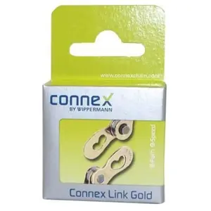 Wippermann Attache rapide chaîne 9v Gold - Connex - Jaune - Vélo loisir - Mixte pas cher