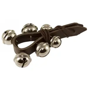 Comparateur de prix : Rohema Ceinture Cuir 26CM - 6 Grelots - 3+