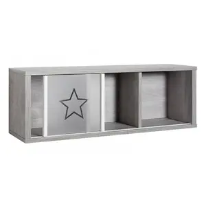 Schardt Tagre Murale Bois Gris Et Blanc Eco Star L 78 X H 26 X P 20 CmVendu paramazon