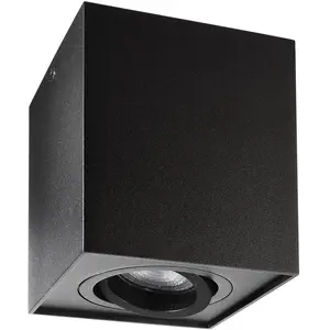 Deko-Light Kapego 348024 Plafonnier Dato , Noir pas cher