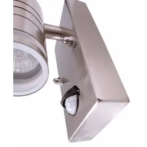 Comparateur de prix : Deko-Light Applique murale Zilly II à détecteur de mouvement