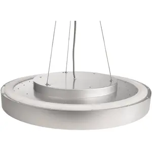 Generic Deko-Light Suspension LED Menkar, argentée, Ø 80 cm, CCT, up/down