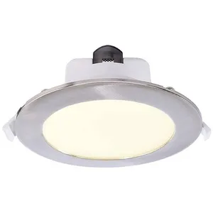 Comparateur de prix : Deko-Light Plafonnier encastré LED Acrux, Ø 24 cm, argent mat, CCT