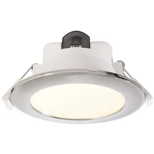 Comparateur de prix : Deko-Light Plafonnier encastré LED Acrux, Ø 11 cm, argent mat, CCT