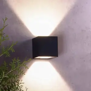 Comparateur de prix : Deko-Light Applique d'extérieur LED Jabbah gris foncé up/down