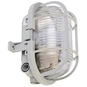 Comparateur de prix : Deko light syrma oval grau 401013 plafonnier extérieur, applique extérieure E27 gris