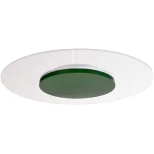 Deko-Light Plafonnier LED Zaniah, lumière à 360°, 24W, vert pas cher