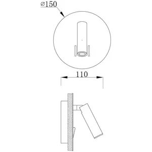 Deko-Light Applique murale LED Brahe IV, blanche pas cher