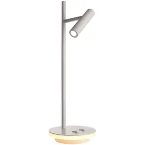 Comparateur de prix : Deko-Light Lampe à poser LED Brahe, blanche