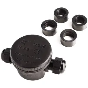 Deko-Light Connecteur double rond pour câbles 5-12mm pas cher