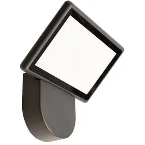 Comparateur de prix : Deko-Light Applique d'extérieur LED Alkes S, 20 cm de large