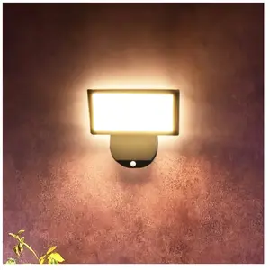 Comparateur de prix : Deko-Light Applique d'extérieur LED Alkes L avec capteur, 30 cm
