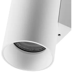 Deko-Light Applique murale CAN, blanc, à 1 lampe, hauteur 13 cm, métal... pas cher