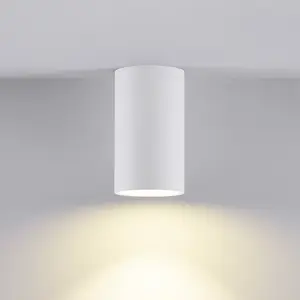 Deko-Light Downlight CAN, blanc, IP44, Ø 6 cm, métal, GU10 pas cher