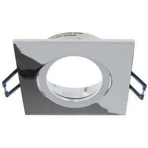 Deko-Light Lampe encastrable au plafond Samsola, argent brillant, 9 x ...Vendu parluminaire