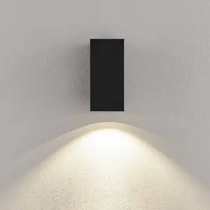 Deko-Light Applique d'extérieur LED ShoreLine Pro Square, gris foncé, ...Vendu parluminaire