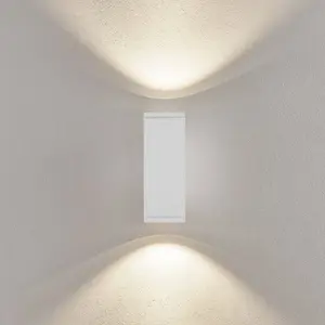 Deko-Light Applique d'extérieur LED ShoreLine Pro Square up/down, blan...Vendu parluminaire