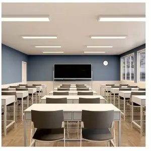 Deko-Light Panneau LED PRO OFFICE SANO, 123 x 33 cm, DALI blanc métal ... pas cher