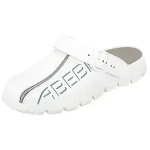 ABEBA Sabot 7310, OB FO EA SRC, blanc, taille 46 pas cher