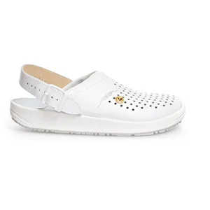 Comparateur de prix : Abeba 5300-39 Rubber Chaussures sabot ESD Taille 39 Blanc