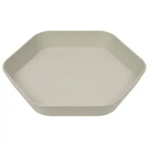 Lässig Laessig - Assiette Geo Warm grey - Lassig pas cher