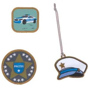 Comparateur de prix : Lässig Laessig - Set de patch et d'écussons Police - Lassig
