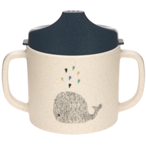 Comparateur de prix : Lässig Tasse d´aprentissage bébé Lassig Little Water Baleine beige