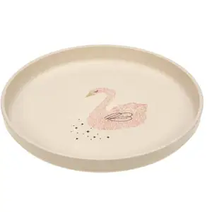 Assiette bébé Lässig Little Water Cygne - beige - TU pas cher