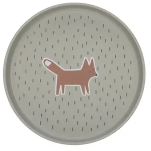 Comparateur de prix : Assiette bébé Lässig Little Forest Renard - vert - BPA-free - 6 mois - Mixte