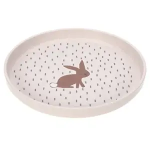 Comparateur de prix : Assiette bébé Lässig Little Forest Lapin - rose clair - TU