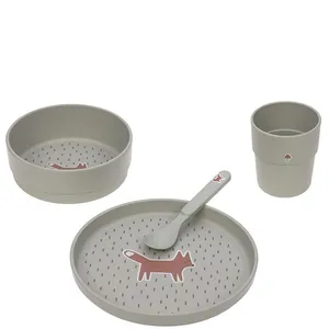 Coffret repas Little Forest Renard VERT Lässig