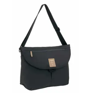 Lässig Laessig - Sac à langer à bandoulière Manu Messenger Bag Noir - Lassig pas cher