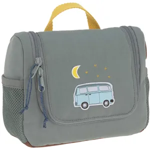 Comparateur de prix : Lässig Trousse de toilette Adventure Bus LASSIG - Pour enfants aventuriers - Gris