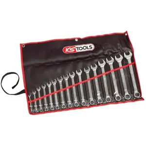 Comparateur de prix : Jeu de 21 clés mixtes métriques - en trousse KS TOOLS 922.0048