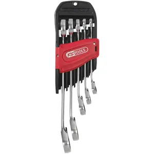 Comparateur de prix : KSTOOLS Cle mixte a cliquet reversible gearplus sur etui portatif jeu de 5
